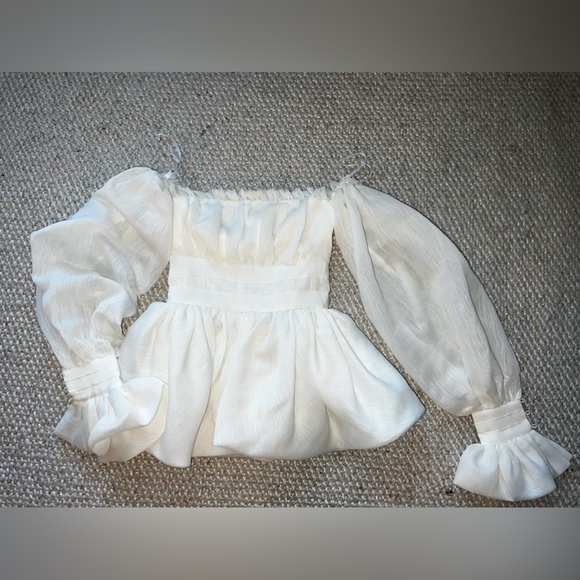 Aje Devine Off-the-shoulder Blouse - Picture 4 of 7